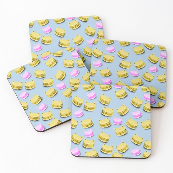 Item preview, Macaron meow blue designed and sold by Weather gifts .