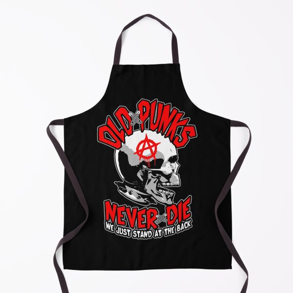 Item preview, Old Punks Never Die Punk Rock Music Mohawk Skull designed and sold by GrandeDuc.