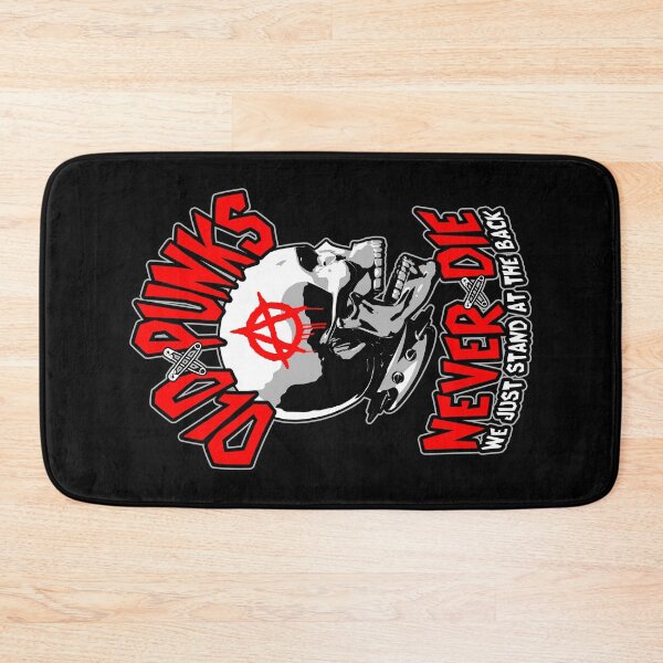 Item preview, Old Punks Never Die Punk Rock Music Mohawk Skull designed and sold by GrandeDuc.