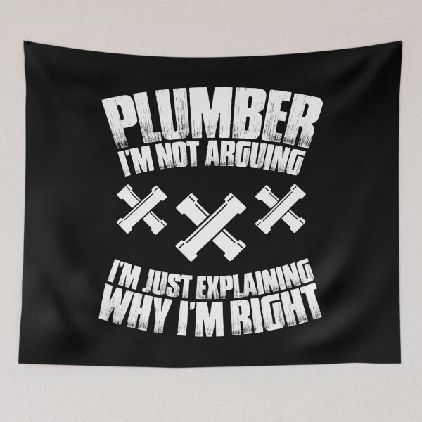 Item preview, Plumber Plumbing Plunger Pipe Fitter Pipefitter designed and sold by Krautshirts.