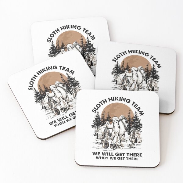 Item preview, Sloth Hiking Team designed and sold by BalladryCrystal.