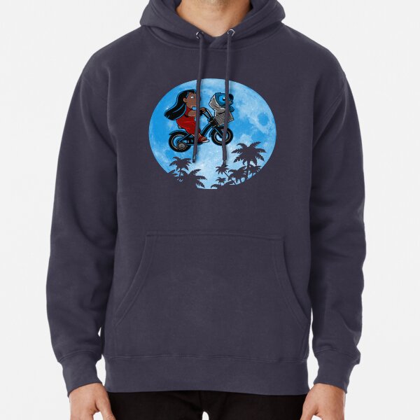 Stitch Phone Accueil Sweat à capuche épais