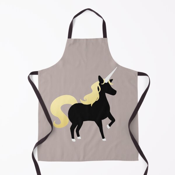Item preview, Diseño de silueta de unicornio - Colores negro / dorado designed and sold by HJacka.