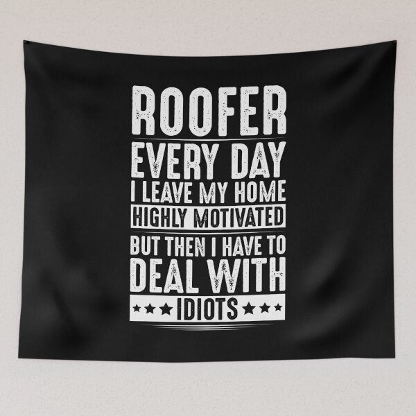 Item preview, Roofer Roofing Slater Roof Tiler Thatcher designed and sold by Krautshirts.