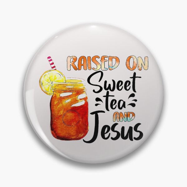 Item preview, 1zAk Funny Raised On Sweet Tea And Jesus Southern Tea Lover  designed and sold by SeleneFrances.