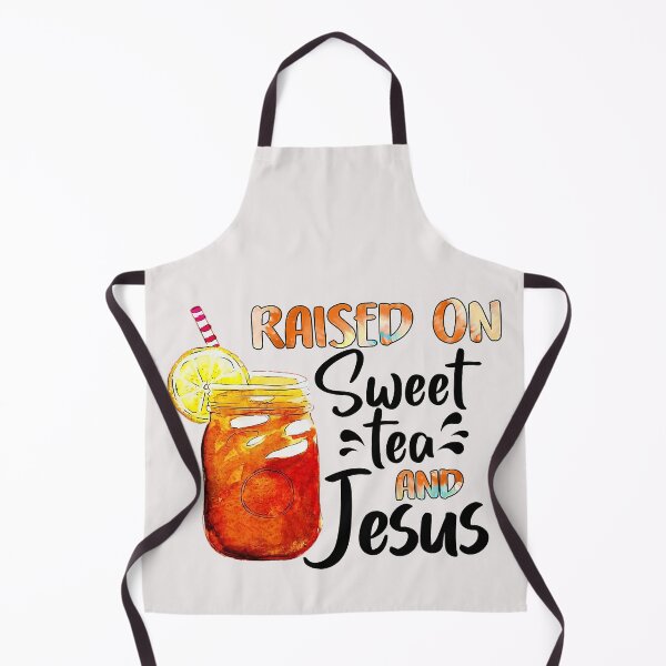 Item preview, 1zAk Funny Raised On Sweet Tea And Jesus Southern Tea Lover designed and sold by SeleneFrances.