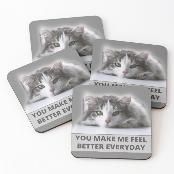 Item preview, You Make Me Feel Better Everyday - An Ailurophile knows about it designed and sold by Tatzki-Design.