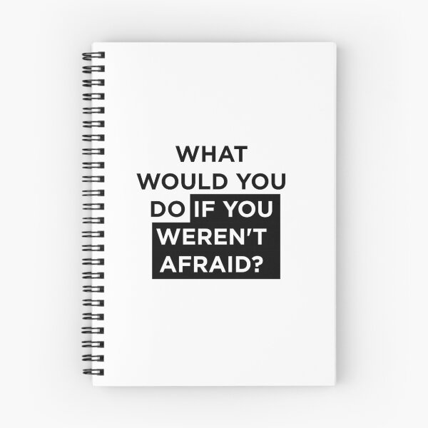 Item preview, What would you do if you weren't afraid? designed and sold by The Art of the  Pause.
