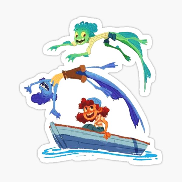 Monsters-Luca Sticker