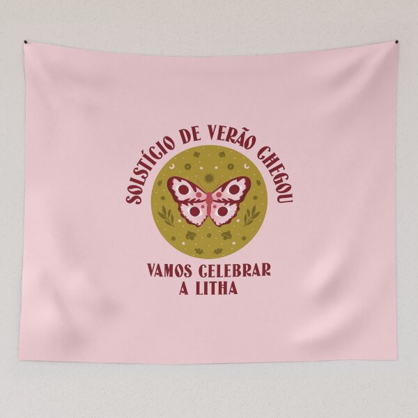 Item preview, SOLSTÍCIO DE VERÃO CHEGOU VAMOS CELEBRAR A LITHA designed and sold by AladdinMktgs.