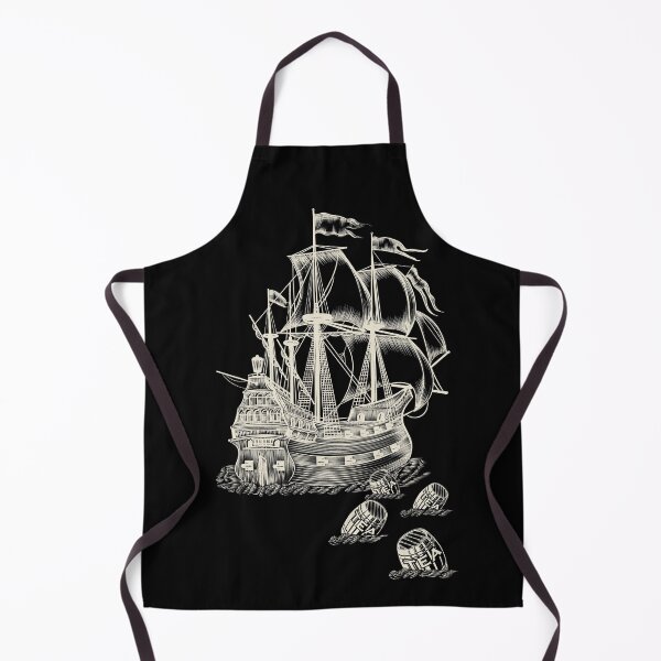 Item preview, Boston Tea Party Ship Dumping Barrels of Tea designed and sold by trendyzcom.