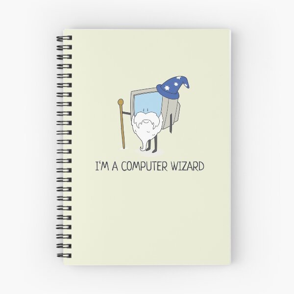 Item preview, Computer Wizard designed and sold by Nerd Shizzle.