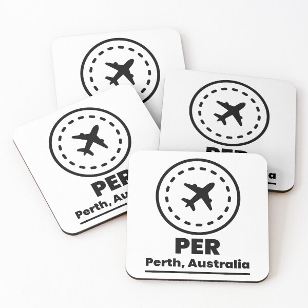 Item preview, Destination Perth Airport Code PER designed and sold by HolidayTees.