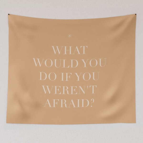 Item preview, what would you do if you weren't afraid 2 designed and sold by The Art of the  Pause.