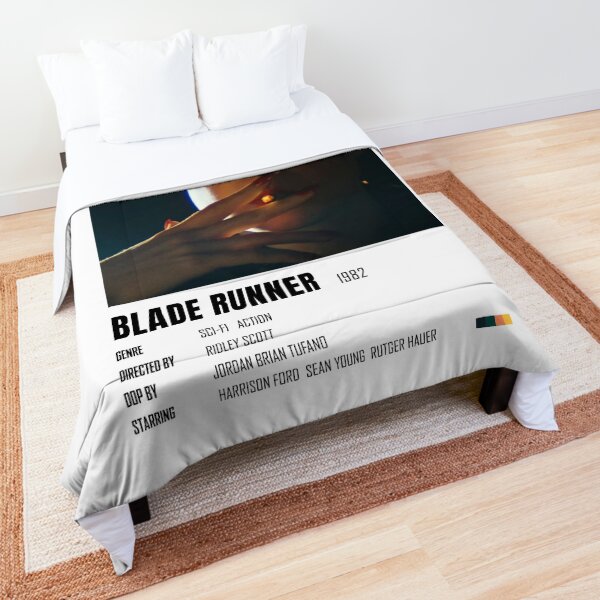 Blade Runner 1982 minimalist poster Comforter