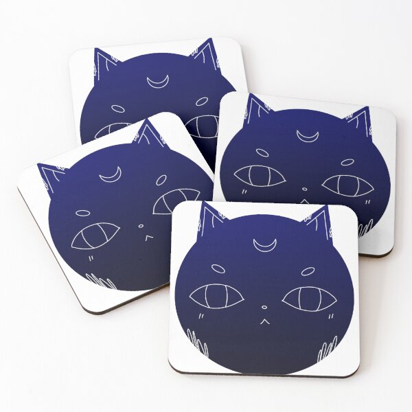 Aperçu de l'œuvre Kawaii Neko Luna créée et vendue par huntingformemos.