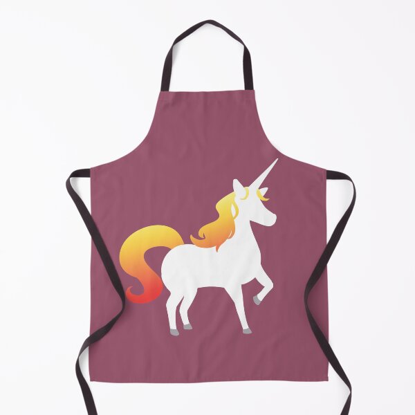 Item preview, Diseño de silueta de unicornio - Colores blanco / rojo ardiente designed and sold by HJacka.