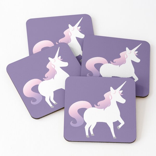 Item preview, Unicorn Silhouette Design - White / Pastel Pink Colours designed and sold by HJacka.