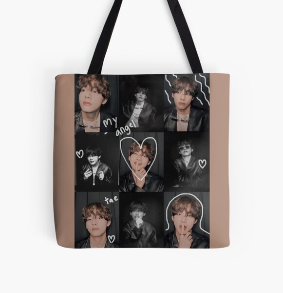 BTS Taehyung + Yeontan Canvas Tote Bag – dreajournals