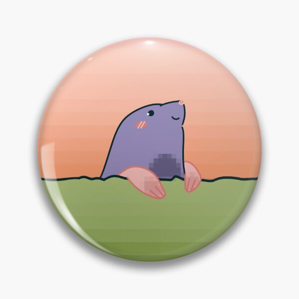 Item preview, Mole in the Golf Hole Tangerine designed and sold by ASOE.