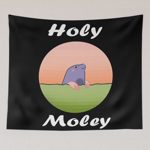 Item preview, Mole in the Golf Hole Tangerine designed and sold by ASOE.