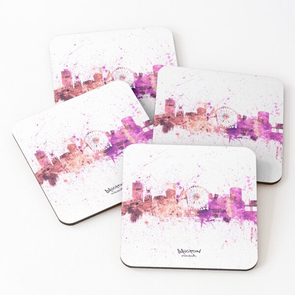 Item preview, Brighton England Skyline designed and sold by ArtPrints.
