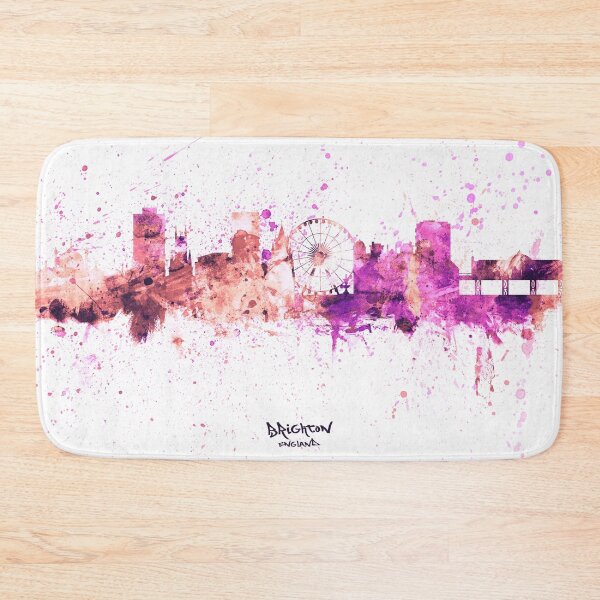 Item preview, Brighton England Skyline designed and sold by ArtPrints.