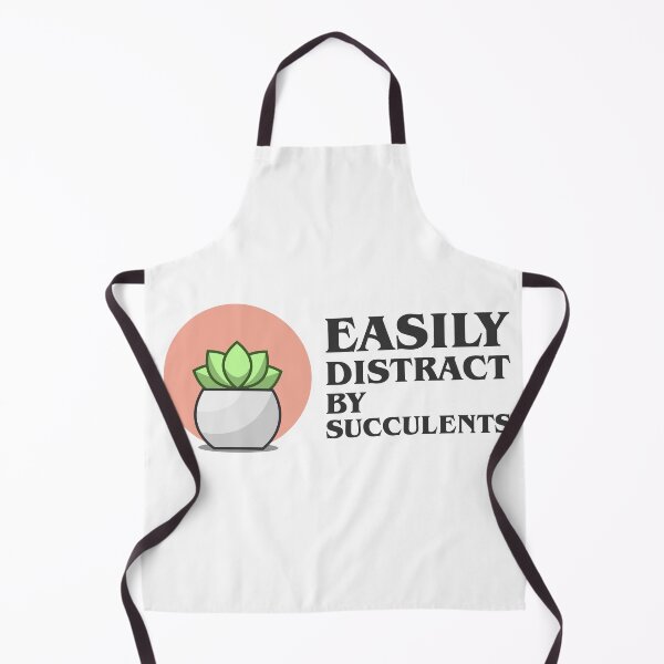 Item preview, Easily distracted by succulents designed and sold by Pixilixzy.