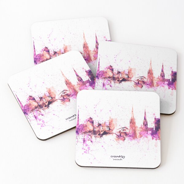 Item preview, Coventry England Skyline designed and sold by ArtPrints.