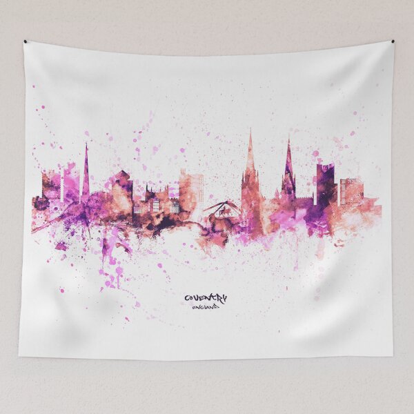 Item preview, Coventry England Skyline designed and sold by ArtPrints.