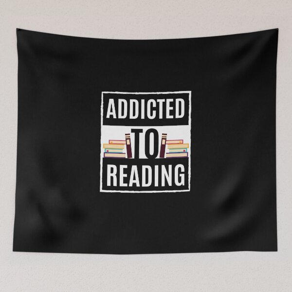Item preview, Addicted To Reading designed and sold by AMINE  ★★★★★.