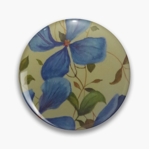 Item preview, Clematis Watercolour designed and sold by lezvee.