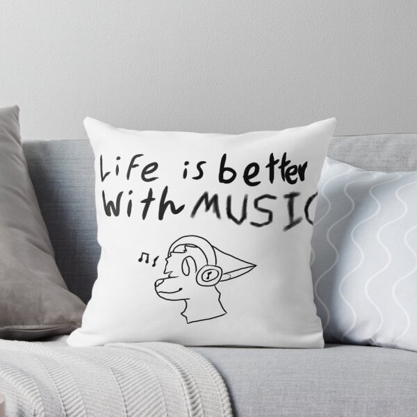 Item preview, La vida es mejor con la musica designed and sold by BigFanOfDogs.