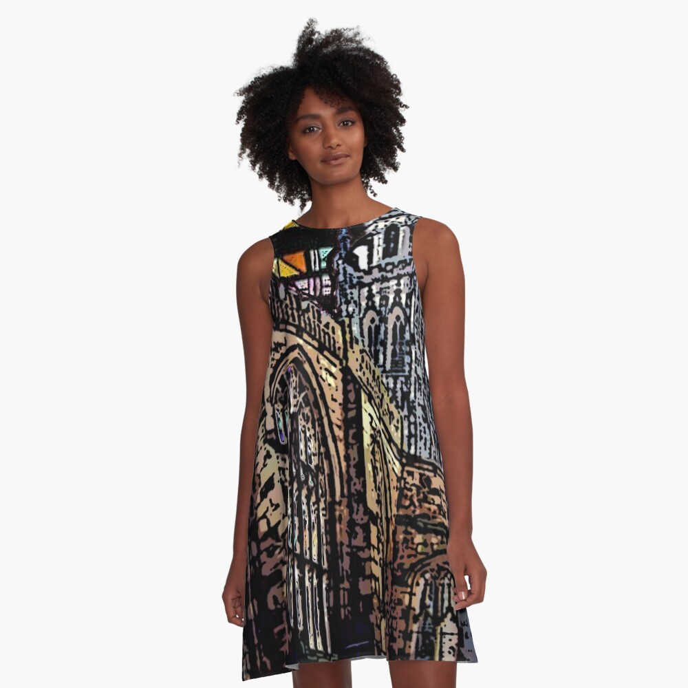 Item preview, A-Line Dress designed and sold by bywhacky.
