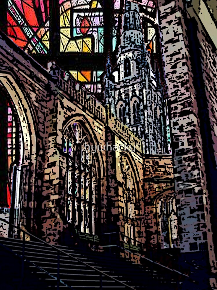 Thumbnail 3 of 3, Sticker, Coventry Cathedral winged heart designed and sold by bywhacky.