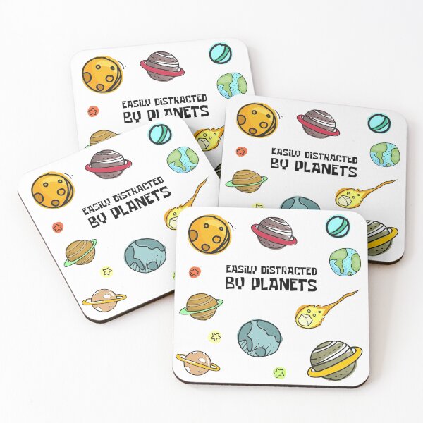 Item preview, Easily Distracted By Planets designed and sold by ProArtzilla.