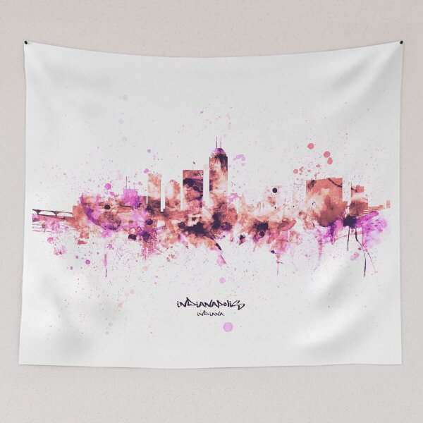 Item preview, Indianapolis Indiana Skyline designed and sold by ArtPrints.