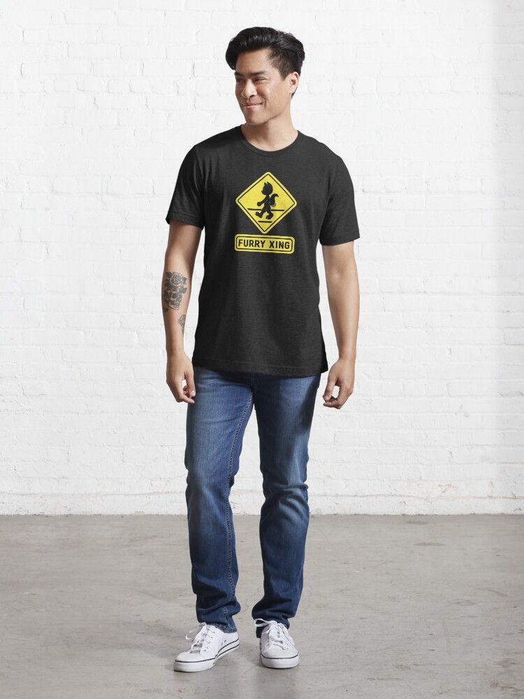 Alternate view of Furry X-ing Essential T-Shirt