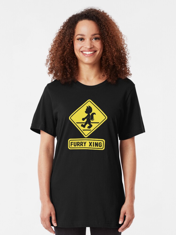 Alternate view of Furry X-ing Slim Fit T-Shirt