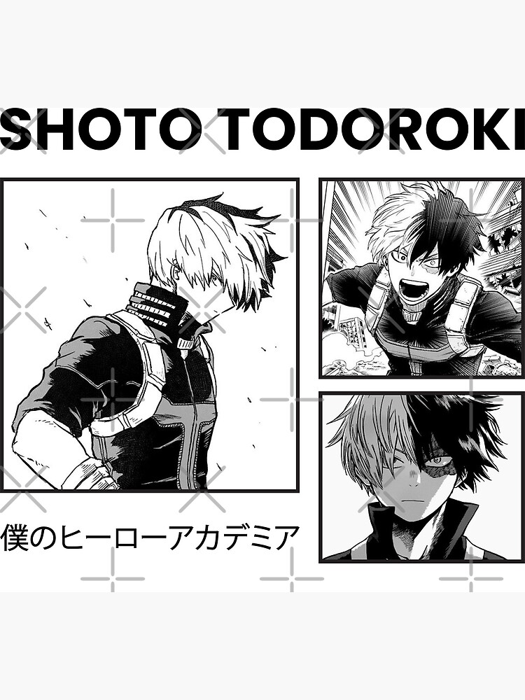 Shoto Todoroki My Hero Academia Poster For Sale By Bangcen Redbubble 6365