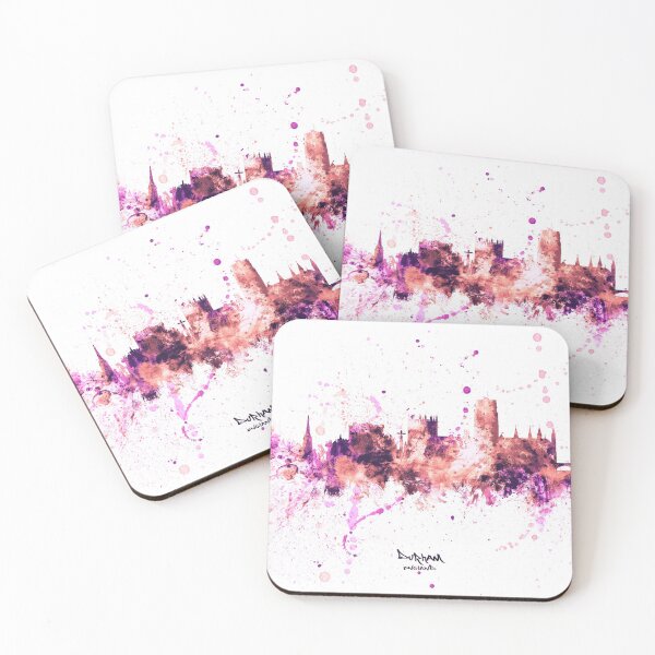 Item preview, Durham England Skyline Cityscape designed and sold by ArtPrints.