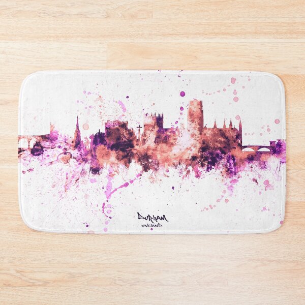 Item preview, Durham England Skyline Cityscape designed and sold by ArtPrints.