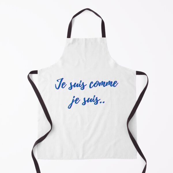 Item preview, I am what I am - popular french quotes lovers theme gifts (blue) designed and sold by RebelliousRosee.