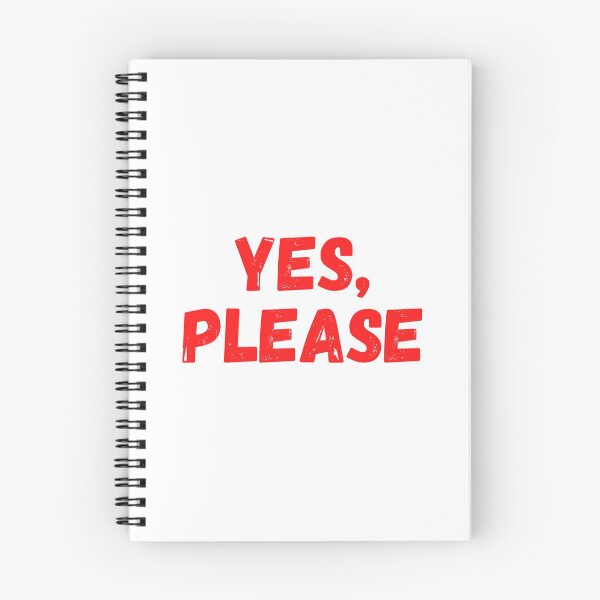 Item preview, yes, please designed and sold by Fiftyandfab.