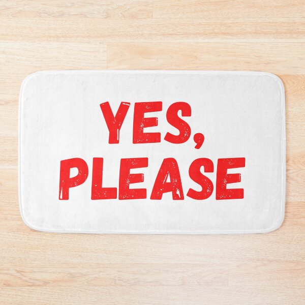 Item preview, yes, please designed and sold by Fiftyandfab.
