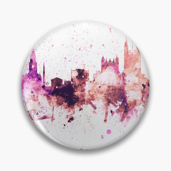 Item preview, Bath England Skyline Cityscape designed and sold by ArtPrints.