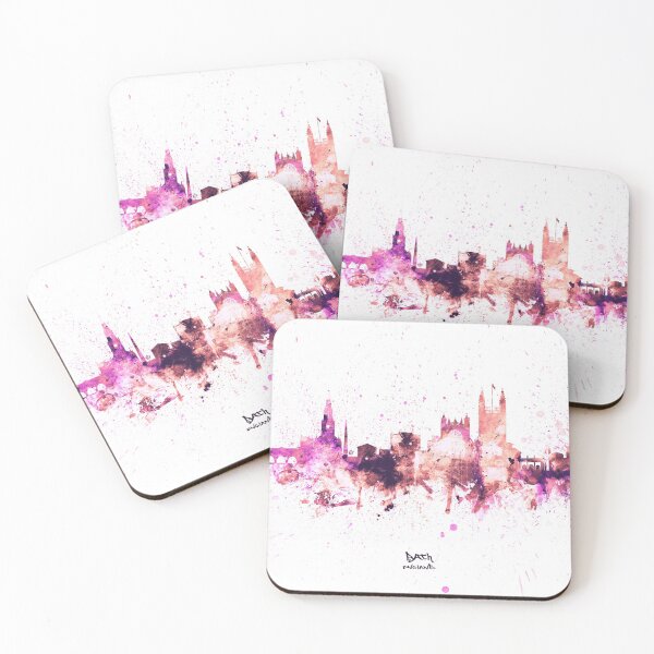 Item preview, Bath England Skyline Cityscape designed and sold by ArtPrints.