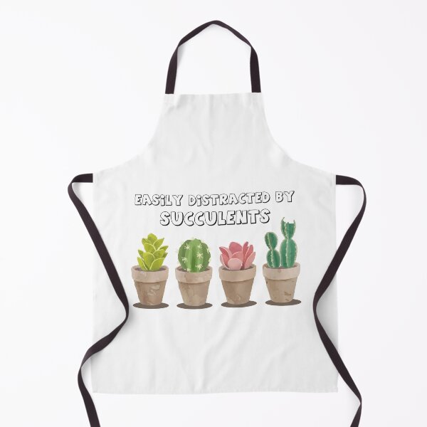 Item preview, Easily distracted by succulents designed and sold by Pixilixzy.