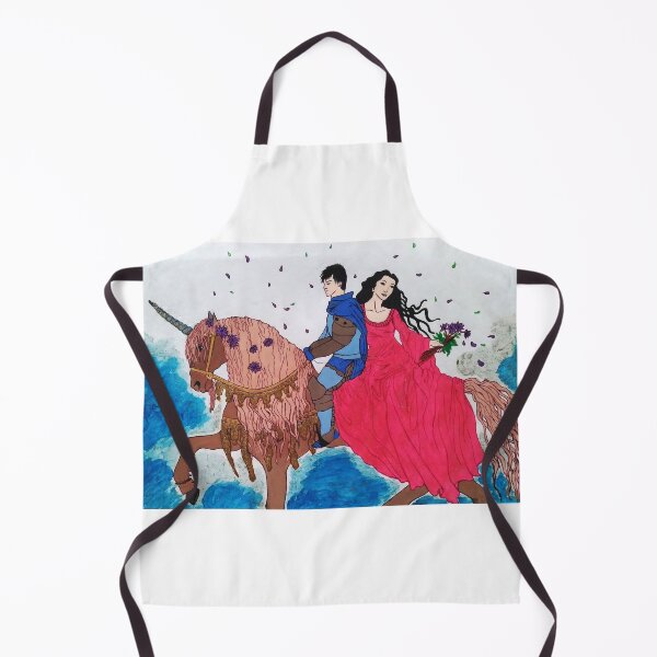 Item preview, Couple on Unicorn designed and sold by LataArtStudio.