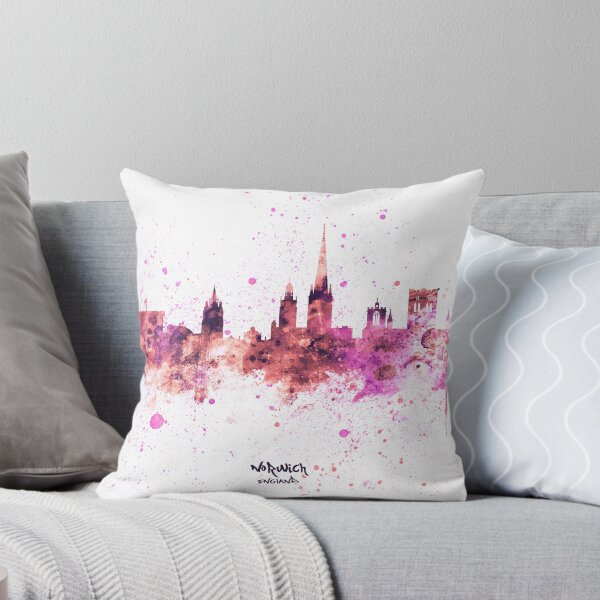 Item preview, Norwich England Skyline designed and sold by ArtPrints.